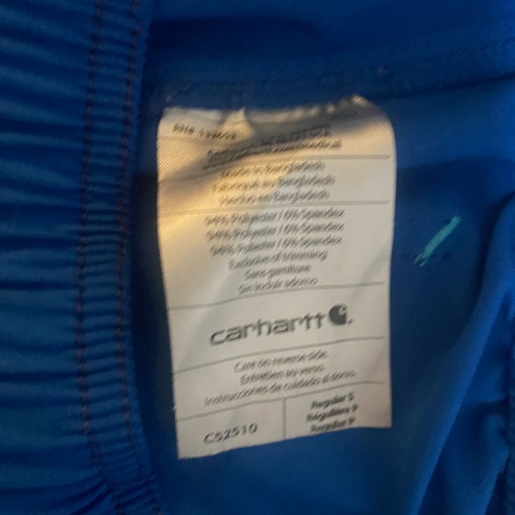 Carhartt Slim Fit Royal Blue Scrubs Forceflex - Picture 4 of 4